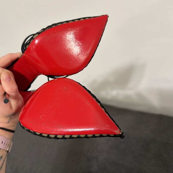 Louboutin Cross Blake 120 Knot/Patent Leather - Picture 7 of 13